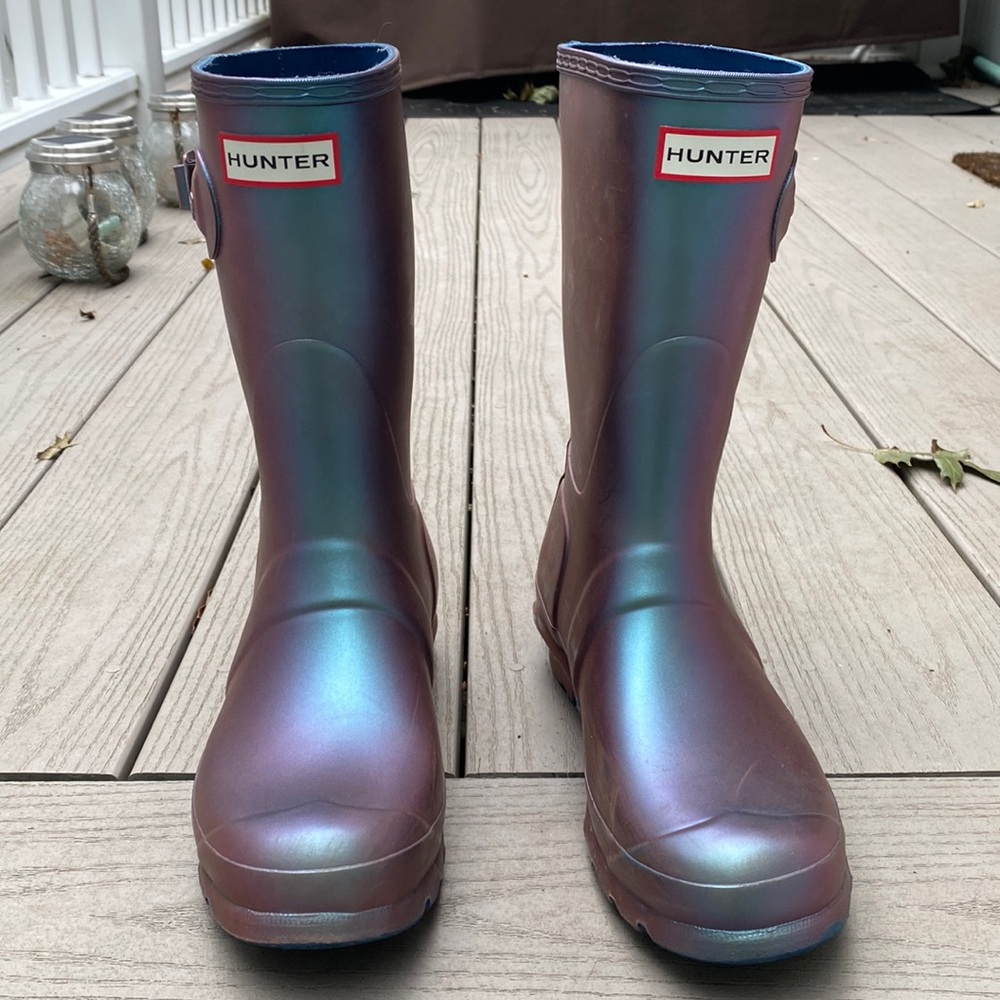Hunter rain boots